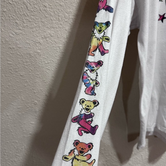 Grateful Dead White Long Sleeve Tee - Picture 3 of 4